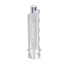 Hand Brake Round - SILVER
