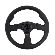 RACING STEERING WHEEL LEATHER - LEATHER