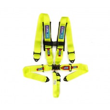 SFI SEAT BELT HARNESSS LATCH LINK - NEON GREEN