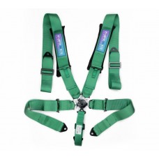 SFI SEAT BELT HARNESSS CAM LOCK - GREEN