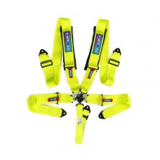 SFI SEAT BELT HARNESSS CAM LOCK - NEON GREEN