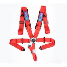 SFI SEAT BELT HARNESSS CAM LOCK - RED
