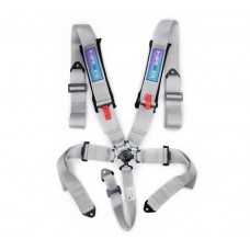 SFI SEAT BELT HARNESSS CAM LOCK - SILVER