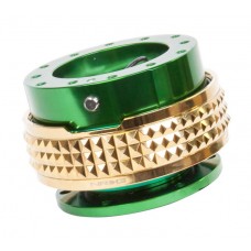 2.1 QUICK RELEASE - GREEN- CHROME GOLD