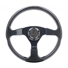 CARBON FIBER STEERING WHEEL 350MM - CARBON FIBER