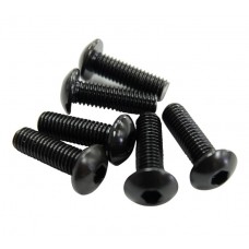STEERING WHEEL SCREWS - BLACK CONICAL