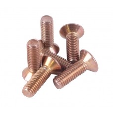 STEERING WHEEL SCREWS - ROSE GOLD FLAT